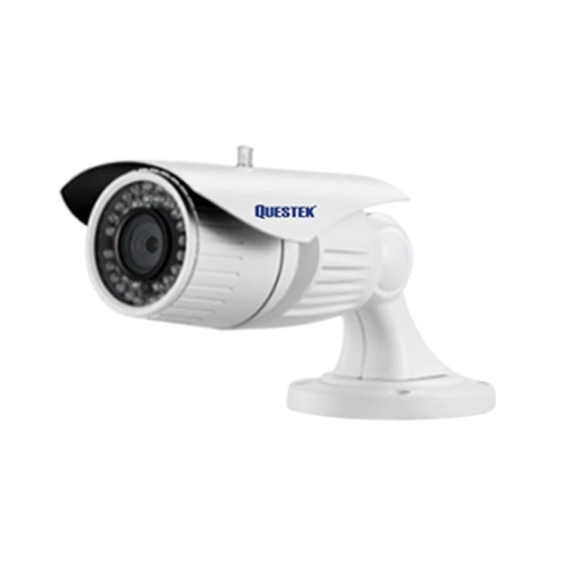 Camera thân Questek QOB-3601D 1.0 Megapixel, 24 pcs Led, IR 35-45m, F2.8-12mm, IP66